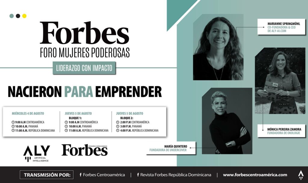 Marianne Springmühl participación en Foro Forbes 2021.