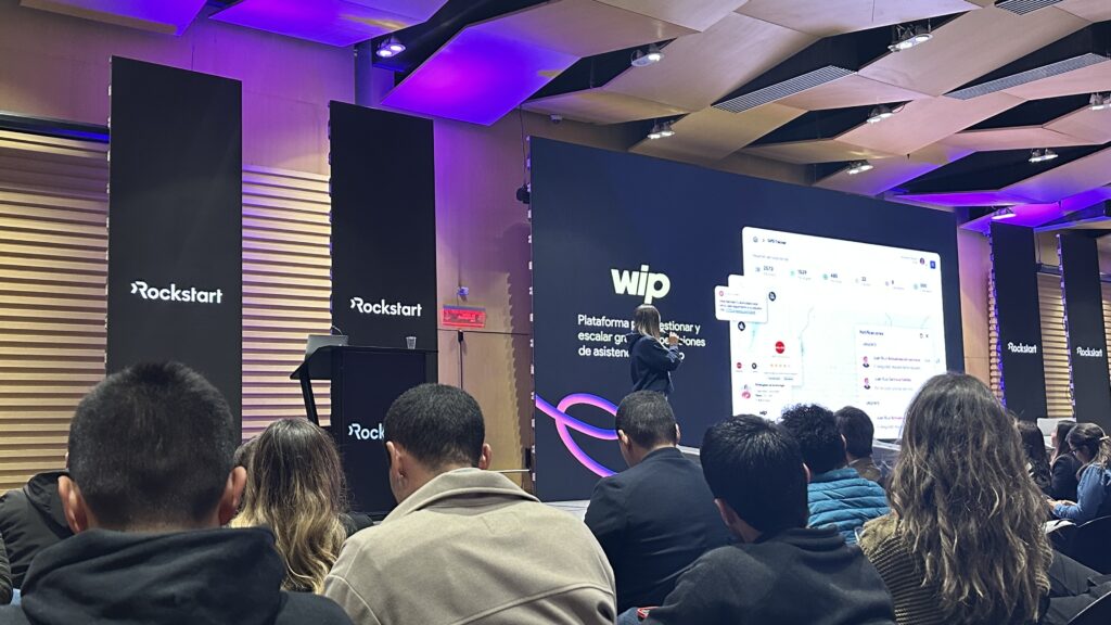 Presentación de WIP, startup de servicios de asistencia.