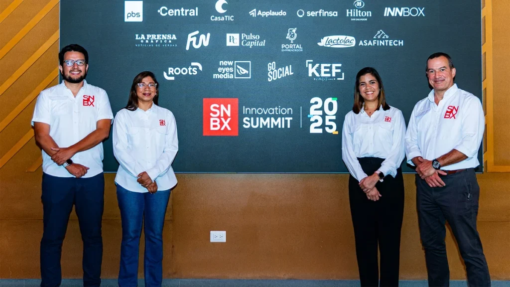 Instituciones aliadas y patrocinadores SNBX Summit 2025.
