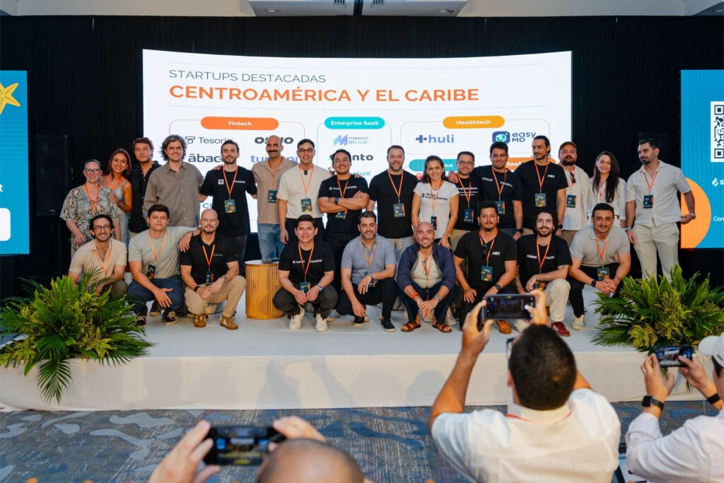 Caricaco Summit 2026 en la presentación del ranking de Startups más prometedoras de Centroamérica.