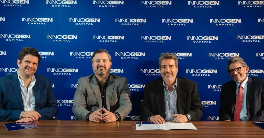 Equipo de liderazgo y aliados de la firma. Fuente: Innogen Capital. 